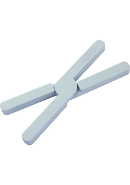 Kalınlaşmış Silikon Katlanabilir Pot Mat Mavi (Yurt Dışından)