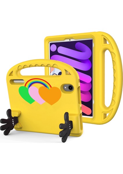 iPad Mini 2024 / Mini 6 Için Avuç Içi Tutucu Tablet Kılıfı (Yurt Dışından)