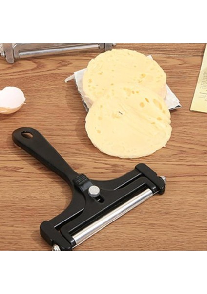 Mutfak Paslanmaz Çelik Tel Peynir Dilimleme, Premium Peynir Tıraş Makinesi, Ayarlanabilir Kalınlık ile Tereyağı Peynir Kesici (Yurt Dışından) fiyatları