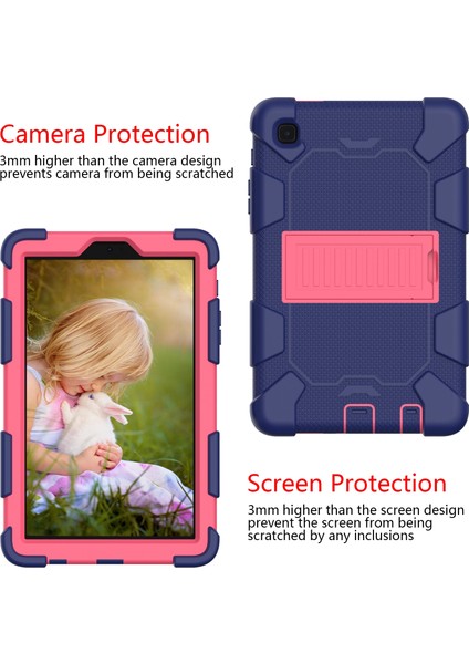 Galaxy Tab Tab A7 T220 / T225 Silikon + Pc Kılıfı Samsung Galaxy Tab A7 Lite T220 Için (Yurt Dışından) fiyatları