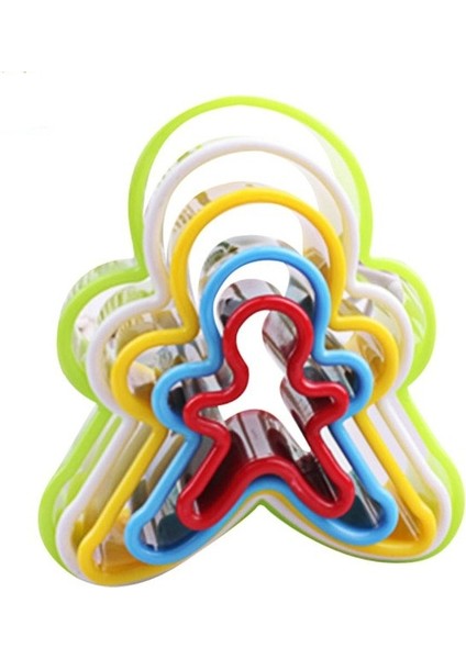 5 Adet/takım Kurabiye Plastik Kek Kalıbı Bisküvi Piston Formları Dıy Pişirme Araçları (Yurt Dışından)