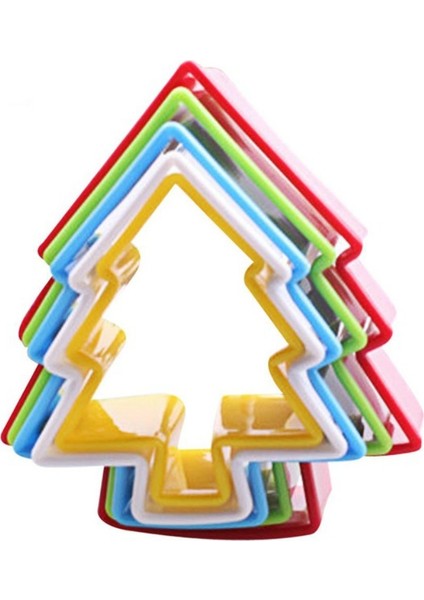 5 Adet/takım Kurabiye Plastik Kek Kalıbı Bisküvi Piston Formları Dıy Pişirme Araçları (Yurt Dışından)