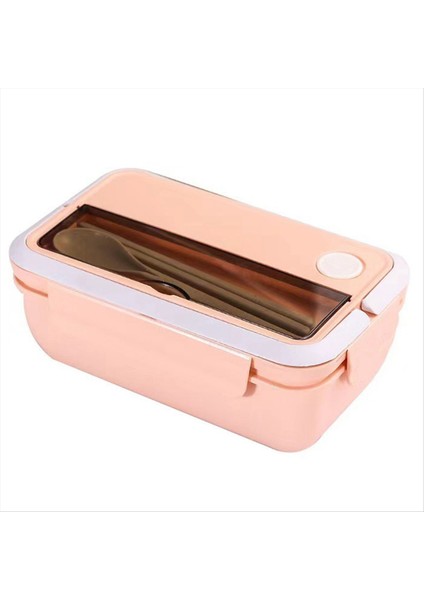 Büyük Kapasiteli Öğrenci Öğle Yemeği Kutusu Kore Öğle Yemeği Kutusu Öğle Yemeği Kutusu Mühürlü Taze Tutma Kutusu Pembe (Yurt Dışından)