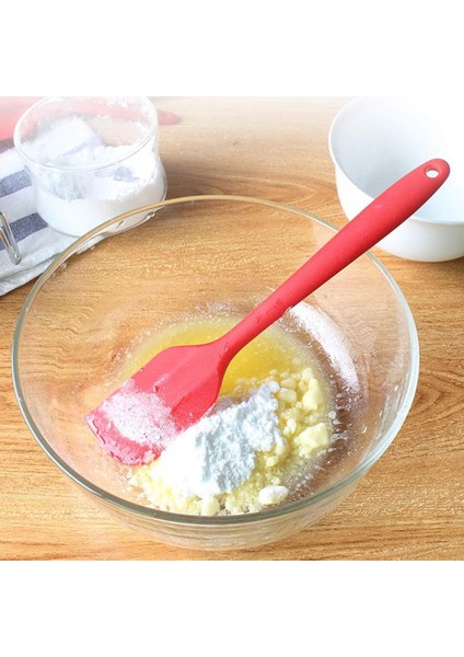 Mutfak Silikon Kremalı Kek Spatula Karıştırma Kazıyıcı Fırça Tereyağı Karıştırıcı Fırçalar Pişirme Aracı Mutfak Eşyaları (Turuncu) Mavi (Yurt Dışından) indirimleri