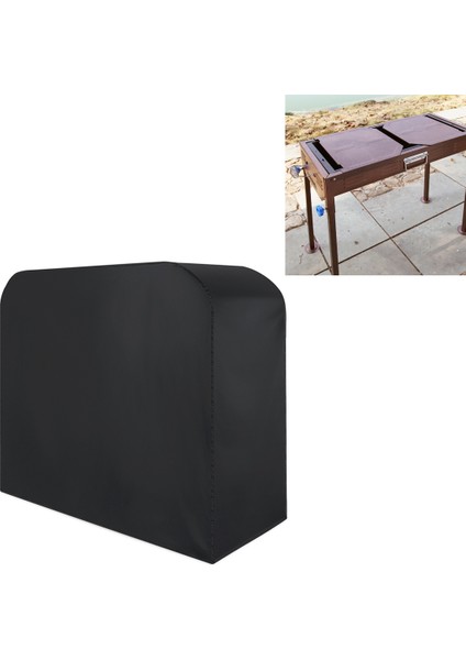 210D Oxford Kumaş Katlanır Barbekü Koruyucu Kapak (Yurt Dışından)