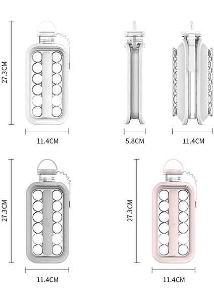 2'si 1 Arada Yuvarlak Buz Küpü Kalıp Buz Topu Yapımcısı Şişe 17 Izgara (Yurt Dışından) fırsatları