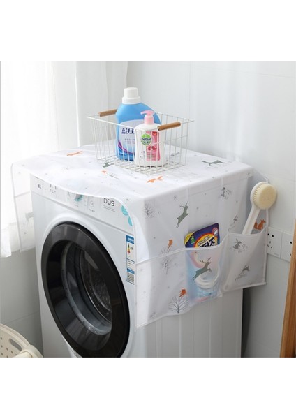 Basit Buzdolabı Ev Aletleri Su Geçirmez Mutfak Depolama Toz Kapağı (Yurt Dışından) fırsatları