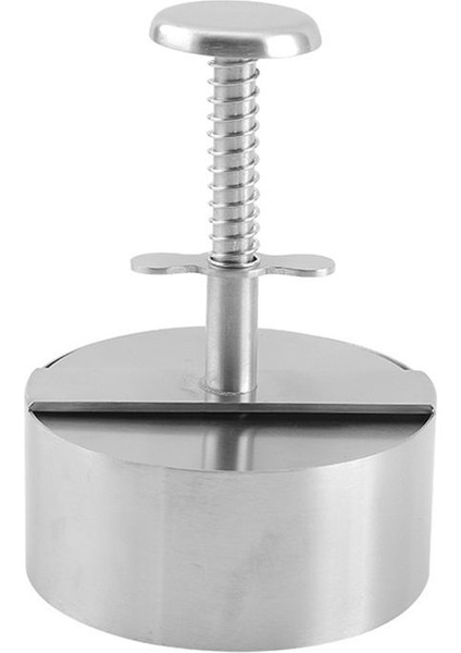 Hamburger Köfte Yapıcı Pres 304 Paslanmaz Çelik Yapışmaz Yuvarlak Manuel Pirinç Topu Kalıbı Kalınlığı Ayarlanabilir Mutfak Aleti (Yurt Dışından)