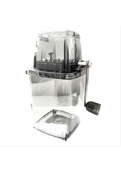 Ev Manuel Buz Kırıcı Şeffaf Çok Amaçlı El Tıraşlı Buz Makinesi, Tıraşlı Buz Makinesi, Şeffaf (Yurt Dışından)