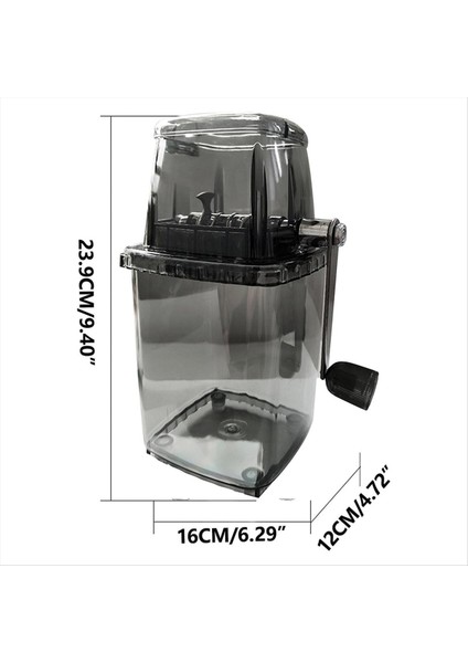 Ev Manuel Buz Kırıcı Şeffaf Çok Amaçlı El Tıraşlı Buz Makinesi, Tıraşlı Buz Makinesi, Şeffaf (Yurt Dışından) modelleri