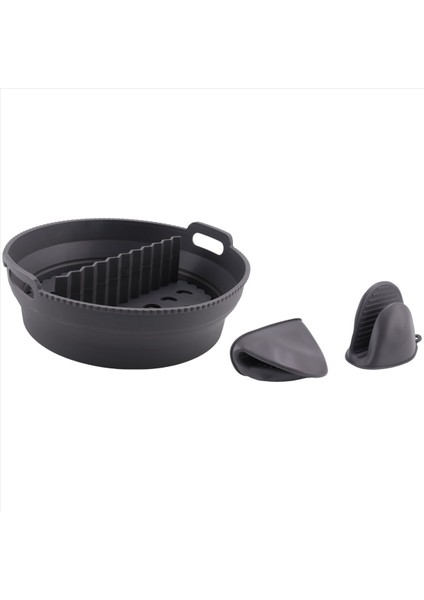 Hava Fritöz Astarı, Bölücü ve Isıya Dayanıklı Eldivenler Yeniden Kullanılabilir Hava Fritöz Aksesuarları Yapışmaz (Yurt Dışından) fırsatları