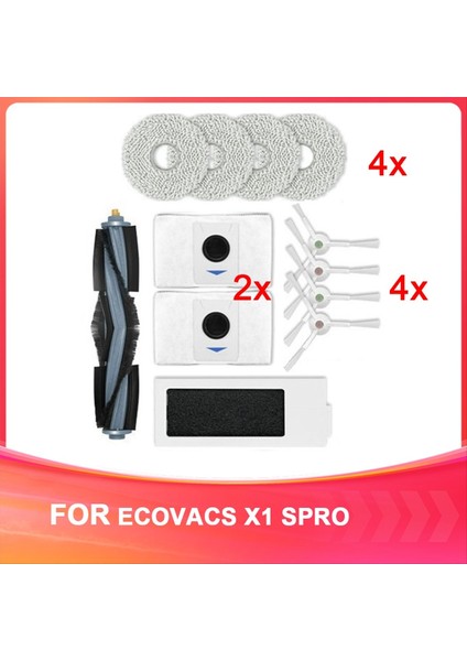 Ecovacs X1 Spro Yedek Sarf Malzemeleri Süpürge Sarf Malzemeleri. (Yurt Dışından)