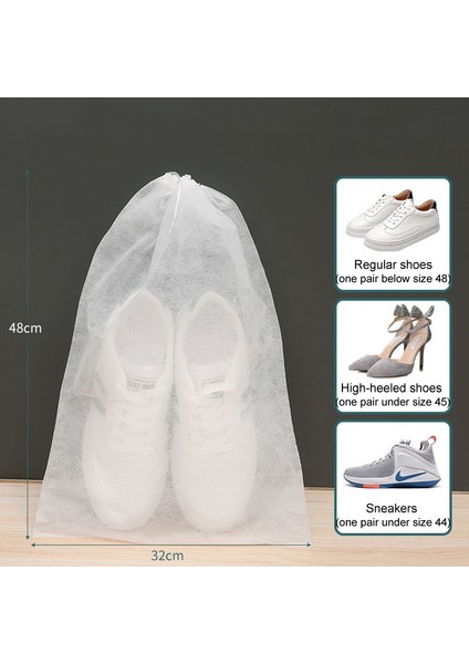 Portatif Güneş Koruyucu Ayakkabı Çantası 50'li Paket 32X48CM Büyük (Yurt Dışından) fiyatları
