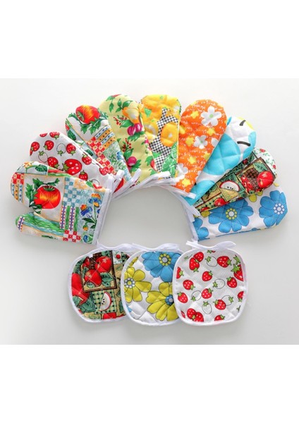 Mikrodalga Fırın Eldiveni Rastgele Renk Çeşitliliği 5 Takım (Yurt Dışından) fiyatları