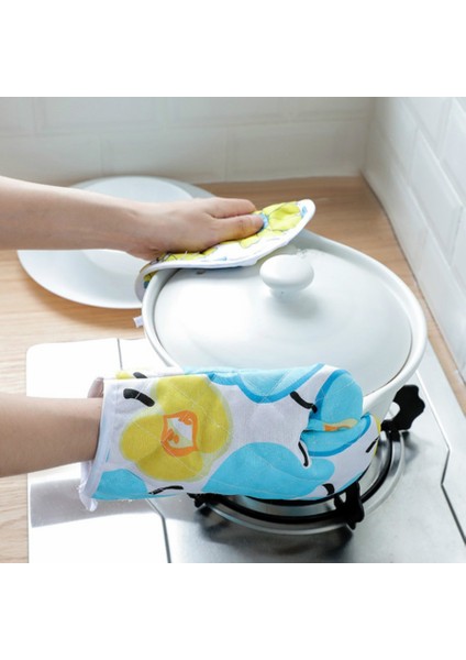 Mikrodalga Fırın Eldiveni Rastgele Renk Çeşitliliği 5 Takım (Yurt Dışından) fırsatları