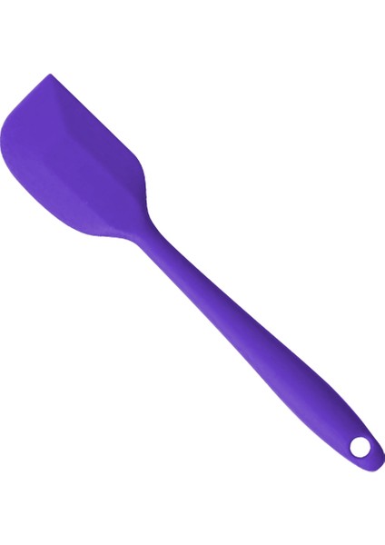 Mutfak Silikon Kremalı Kek Spatula Karıştırma Kazıyıcı Fırça Tereyağı Karıştırıcı Fırçalar Pişirme Aracı Mutfak Eşyaları (Turuncu) Mor (Yurt Dışından)