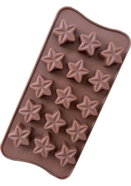 15'li Pentagram Dıy Çikolata Pişirme Kalıpları (Yurt Dışından) fiyatları
