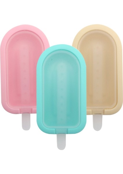 3'ü 1 Arada Yaz Silikon Dondurma Kalıbı (Yurt Dışından)