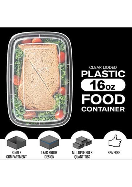 Yeniden Kullanılabilir Yemek Hazırlık Konteynerleri Kapaklı Mikrodalga Güvenli Gıda Depolama Kapları, Kutudan Godishwasher &amp; Dondurucu Güvenli (Yurt Dışından) modelleri