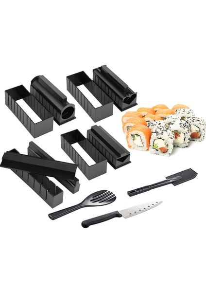 11'i 1 Arada Suşi Kalıbı Suşi Rulo Seti (Yurt Dışından)