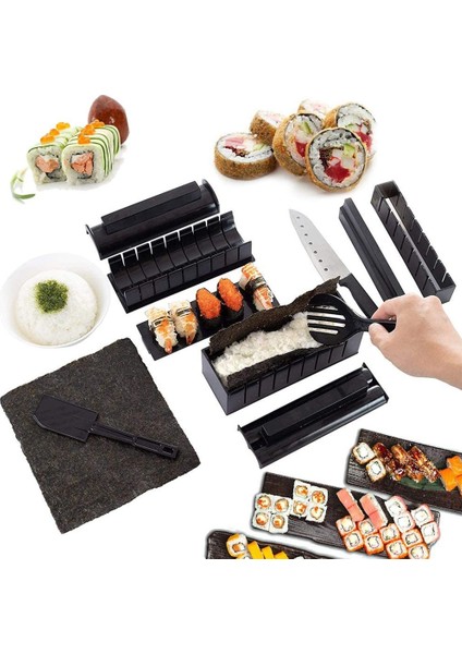 11'i 1 Arada Suşi Kalıbı Suşi Rulo Seti (Yurt Dışından) indirimleri