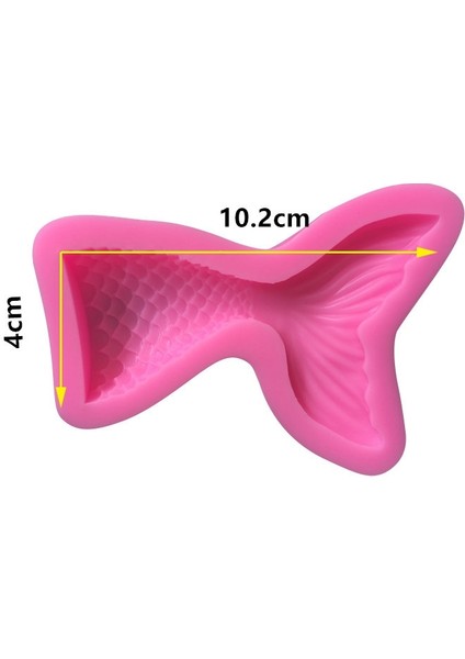 Mini Denizkızı Kuyruğu Sıvı Silikon Kalıp Büyük (Gri) 15-94 (Yurt Dışından) modelleri