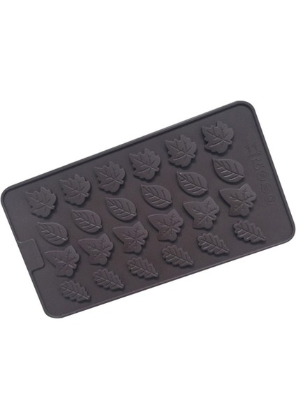 24'lü Ağaç Yaprağı Silikon Çikolata Kalıbı (Yurt Dışından) fiyatları