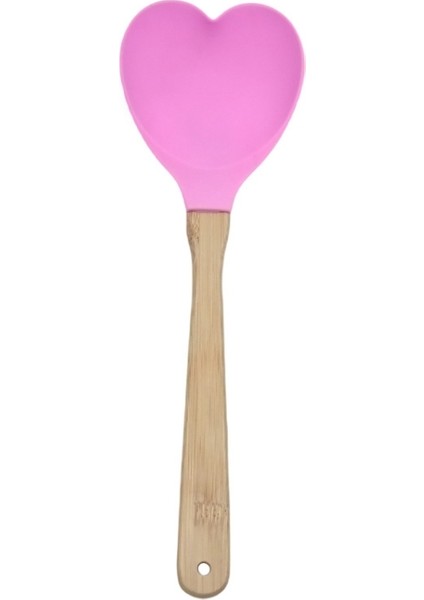Yapışmaz Kalp Şekilli Silikon Spatula Kaşık (Yurt Dışından) fiyatları