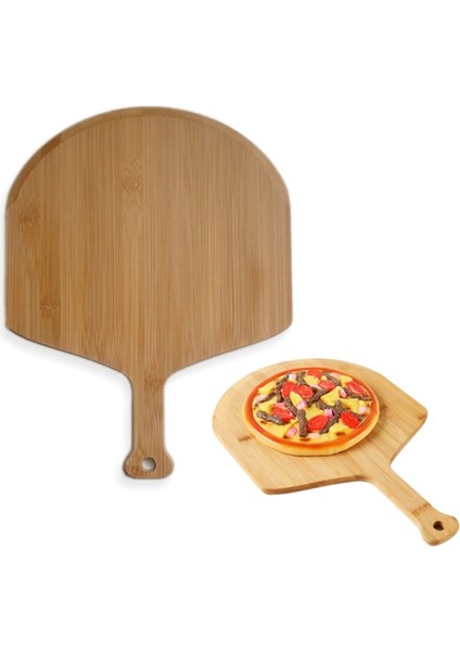 Bambu Pizza Paddle Kesme Doğrama Tahtası 38.5X29.5X1CM (Yurt Dışından) fiyatları