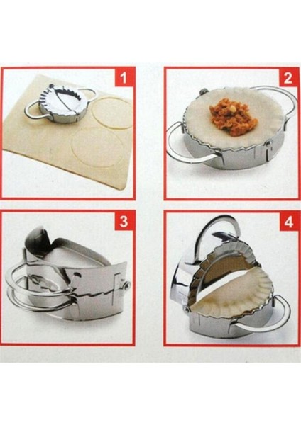 Beyaz Kutulu Börek Makinesi Hamur Kesici Börek Kalıbı Büyük 9.7cm (Yurt Dışından) fırsatları
