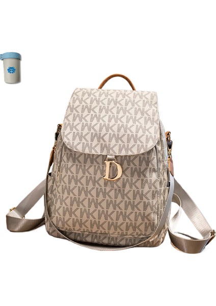 Brave Bullkadınlar Için Modaya Uygun Şık Mektup Baskılı Sırt Çantası (Yurt Dışından)