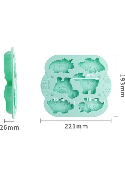 Silikon Dinozor Kek Kalıbı (Yurt Dışından) fiyatları