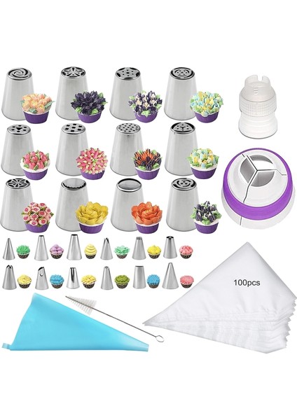 128 Adet/takım Kek Dıy Laminasyon Memesi Seti Pişirme Araçları (Yurt Dışından) fiyatları