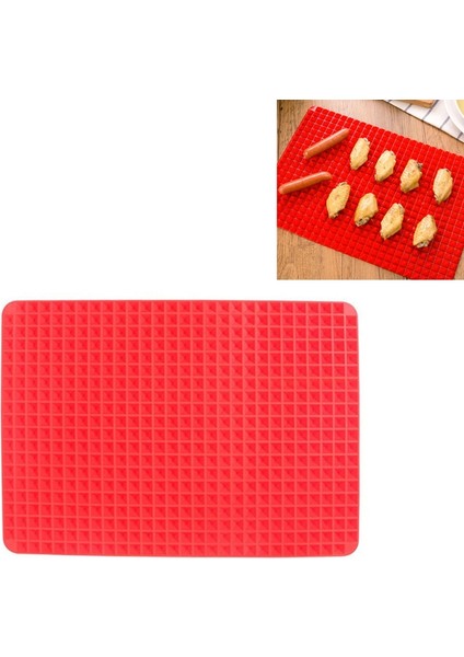 Çok Fonksiyonlu Servis Altlığı Mikrodalga Pişirme Matı Silikon Pişirme Matı (Yurt Dışından)