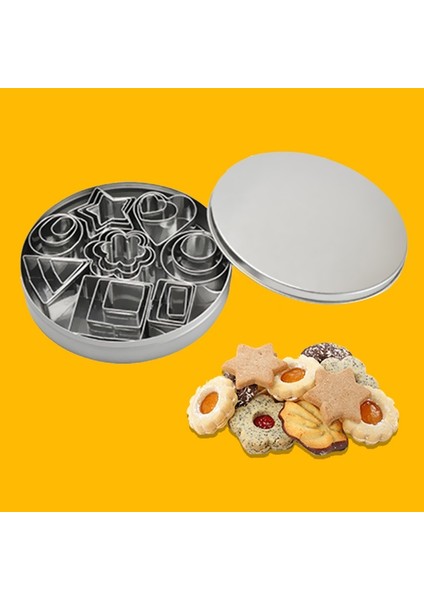 24 Adet / Takım Paslanmaz Çelik Dıy Kurabiye Bisküvi Kalıpları (Yurt Dışından) fiyatları