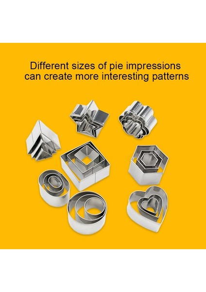 24 Adet / Takım Paslanmaz Çelik Dıy Kurabiye Bisküvi Kalıpları (Yurt Dışından) indirimleri