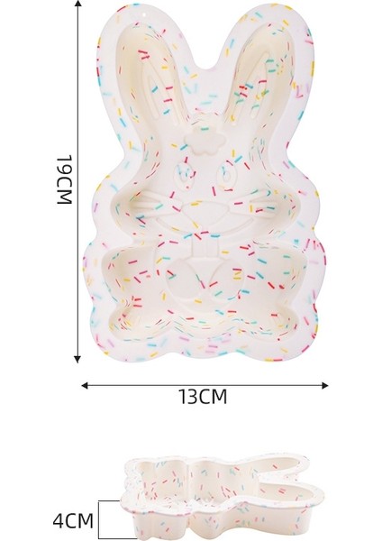 Silikon Kek Kalıbı, Özellikler: 8 Inç Tavşan (Yurt Dışından) fiyatları