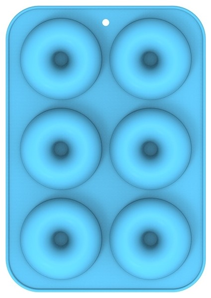 Silikon Kek Çörek Kalıbı (Yurt Dışından)