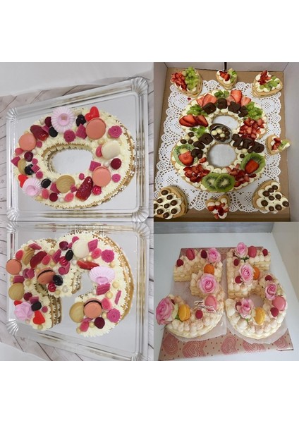 2 Pcs Numaralı Kek Kalıbı Kek Dekorasyon Araçları (Yurt Dışından) indirimleri