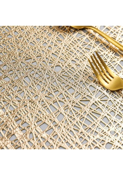 Pastoral Sekizgen Pvc Yalıtımlı Placemat Yaratıcı Hollow Placemat Ev Masa Dekorasyonu (Yurt Dışından) modelleri