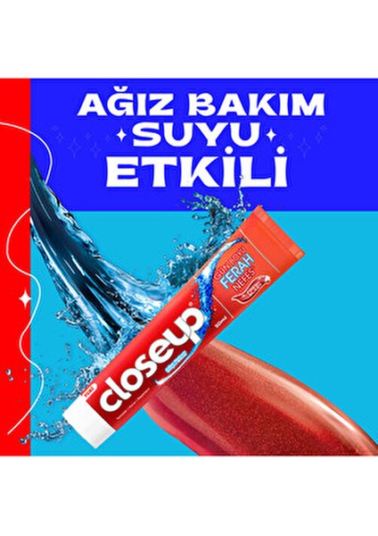 Fresh Blast Diş Macunu Beyazlatıcı Etkili 50 ml X4 Adet Gün Boyu Ferah Nefes