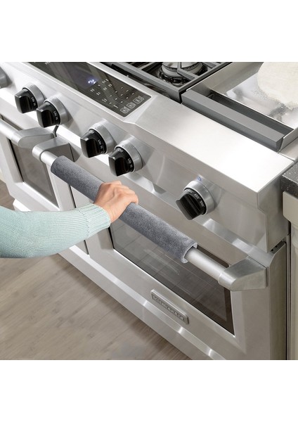 1 Çift Buzdolabı Kaymaz Kapak Yağ Geçirmez Kulp Kapağı (Yurt Dışından)