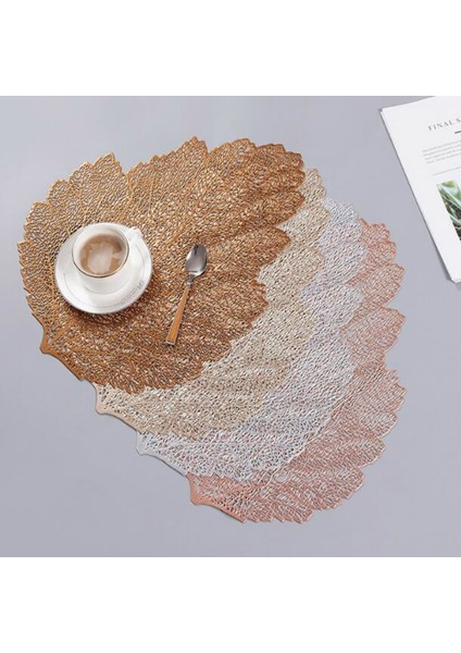 Yaprak Pvc Isıya Dayanıklı Servis Altlığı Içecek Gl Bardak Altlığı, Ebat: 37X47CM (Yurt Dışından) fiyatları