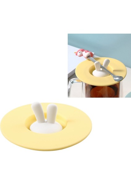 Gıda Sınıfı Silikon Bardak Kapağı (Yurt Dışından)