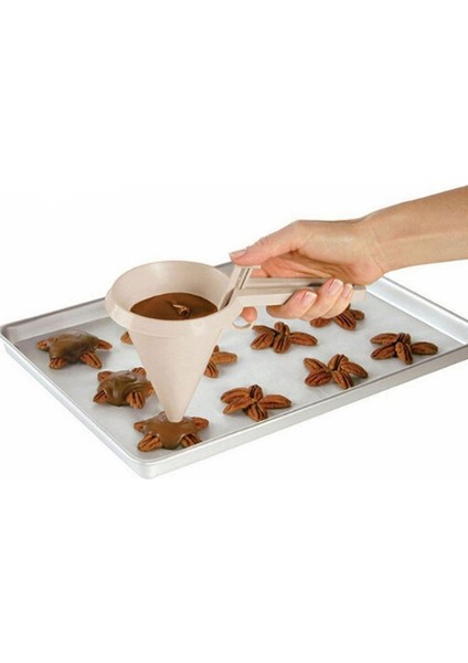 7 Parça El Tipi Porsiyon Bardak Kek Çikolata Dispenseri (Yurt Dışından) indirimleri