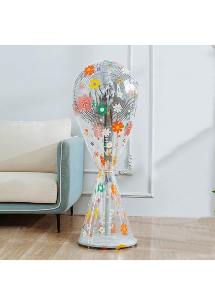 Fan Peva Toz Geçirmez Kapak, Renk: Küçük Dinozor Uzun Ayçiçeği Uzun (Yurt Dışından)