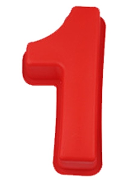 Dijital Silikon Kek Pişirme Kalıbı 1 Numara (Yurt Dışından)