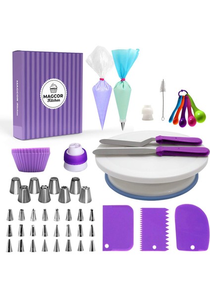 60 Parça Pasta Döner Tabla Seti (Yurt Dışından)