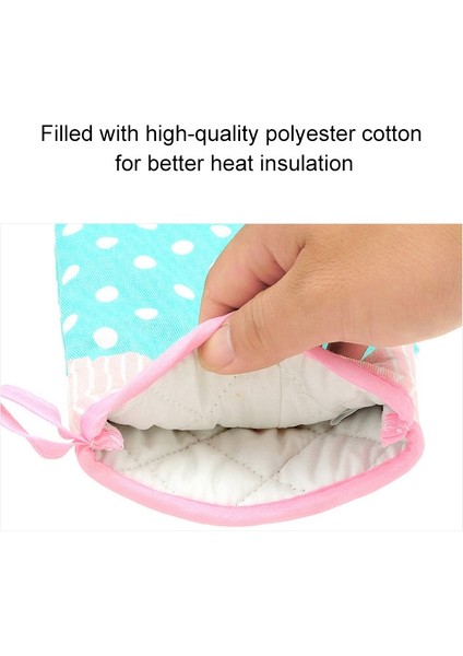 Kalınlaştırılmış Haşlanma Önleyici Pişirme Eldiveni Rastgele Renk Divery 2 Parça (Yurt Dışından) modelleri