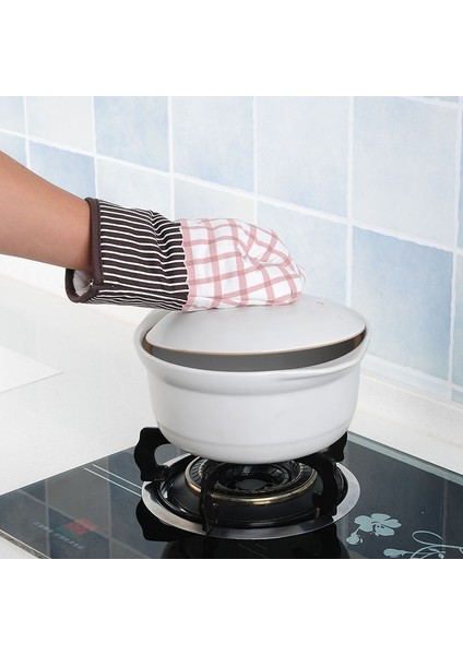 Kalınlaştırılmış Haşlanma Önleyici Pişirme Eldiveni Rastgele Renk Divery 2 Parça (Yurt Dışından) fırsatları